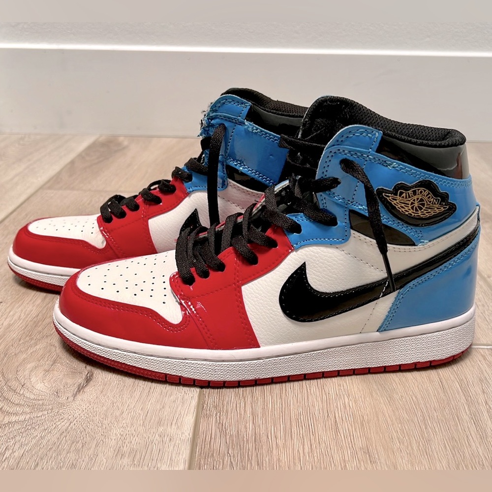 Nike Air Jordan 1 Fearless: Red, White and Blue 
US M 8.5 (CK5666-100)